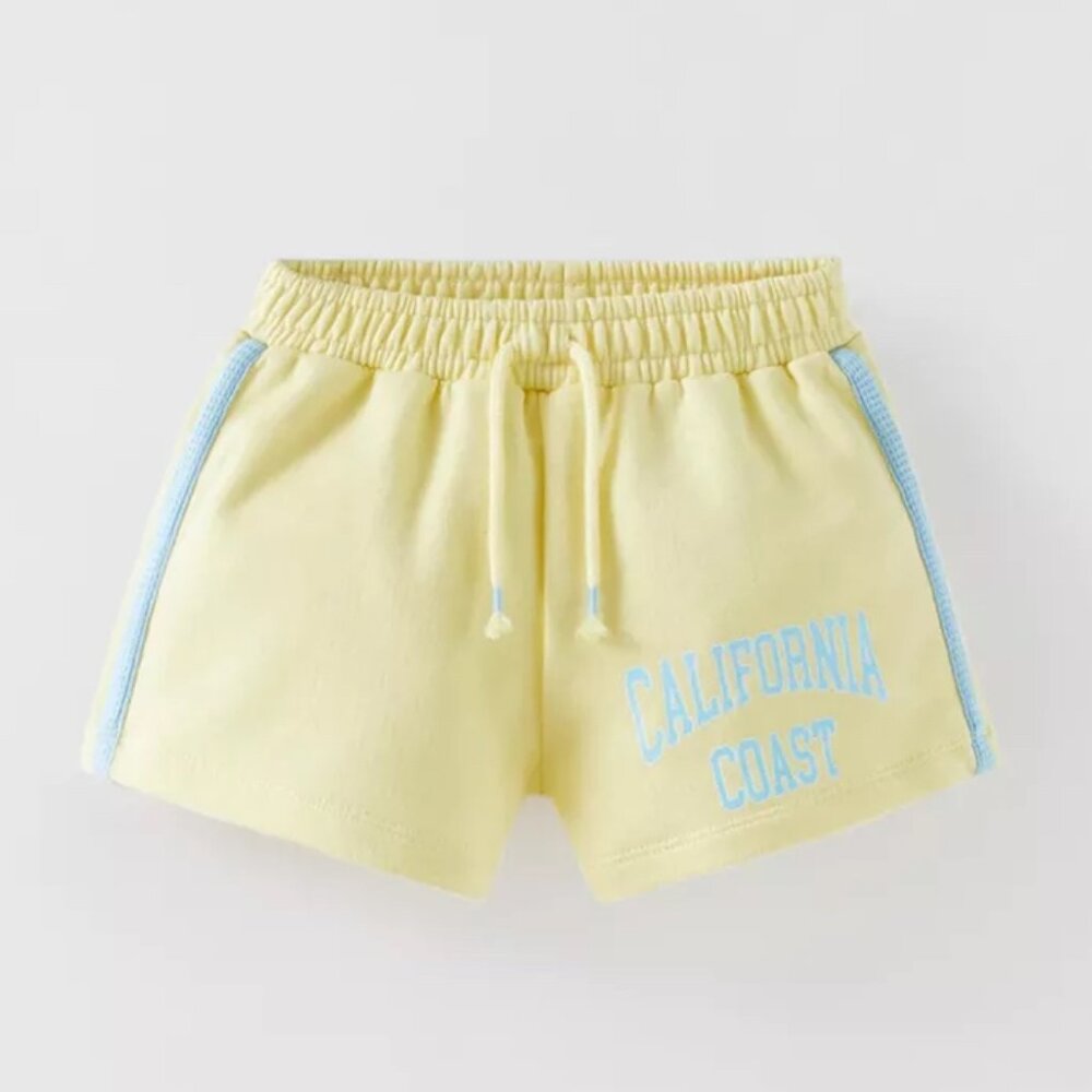 Zara Girl Varsity Shorts 6T